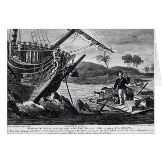 Robinson Crusoe carrying away (Front Horizontal)