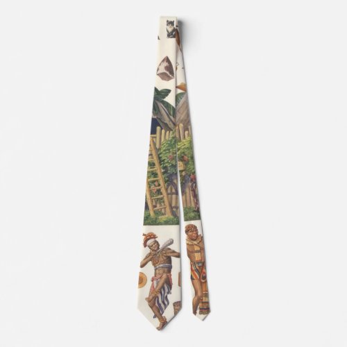 Robinson Crusoe Vintage Victorian Paper Doll Toys Neck Tie