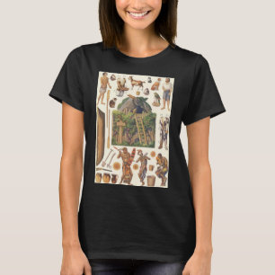 Robinson Crusoe, Vintage Victorian Paper Doll Toys T-Shirt