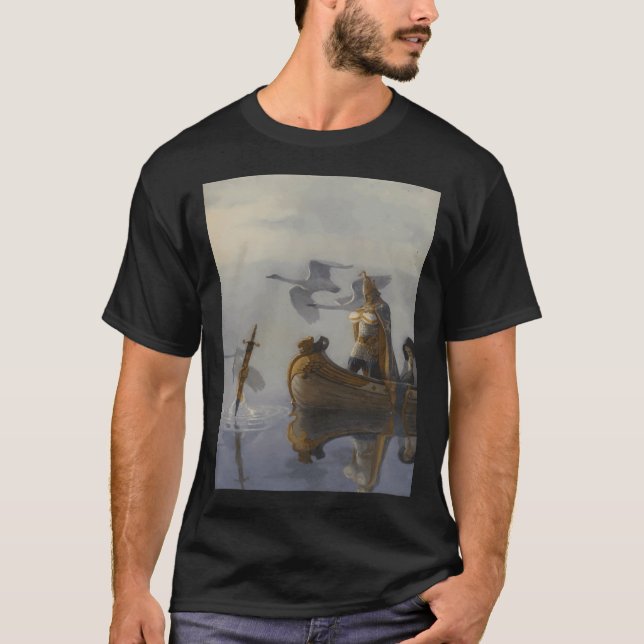 Robinson Crusoe - with illustrations by NC Wyeth T-Shirt (Front)