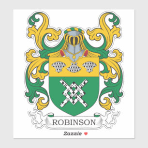 Robinson Family Crest Sticker