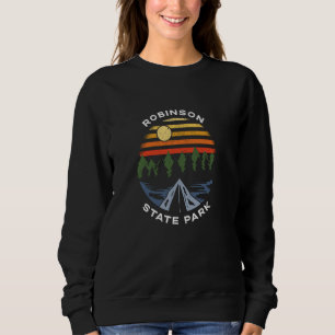 Robinson State Park Massachusetts Camping Souvenir Sweatshirt