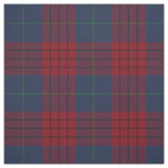 Robinson Tartan Navy Blue and Red Irish Plaid Fabric