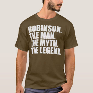 RobinsonRobinson Name Robinson given name T-Shirt
