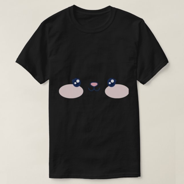 Roblox Cat Face    T-Shirt (Design Front)