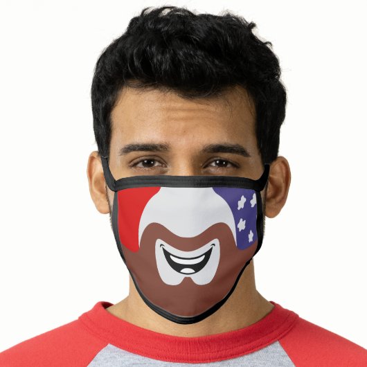 Roblox cool face face mask (Worn Him)