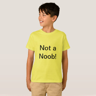 Noob T Shirts Noob T Shirt Designs Zazzle