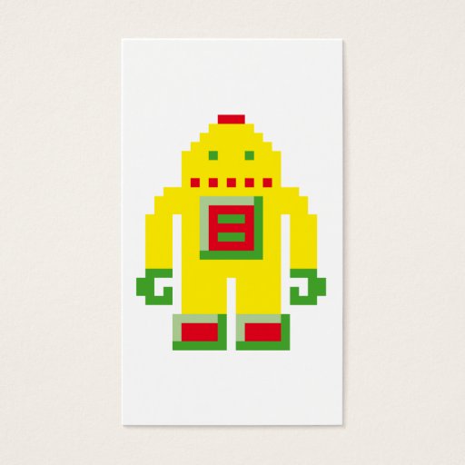 Customizable Robo Business Card Templates