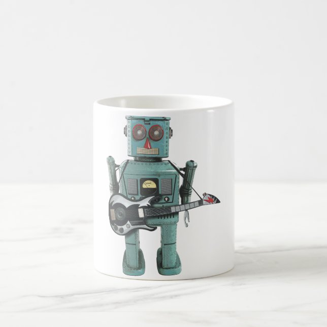 Robo-Guitarist Mug (Center)