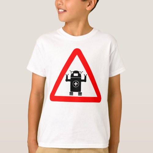 Robo Medic Sign Medical Care T_Shirt