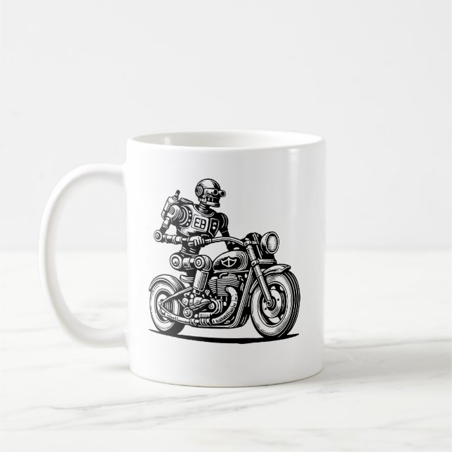 Robo-Rider mug  (Left)