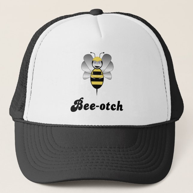 Robobee Bumble Bee Bee-otch Hat (Front)