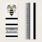 Robobee Bumble Bee Bookmark (Front & Back)
