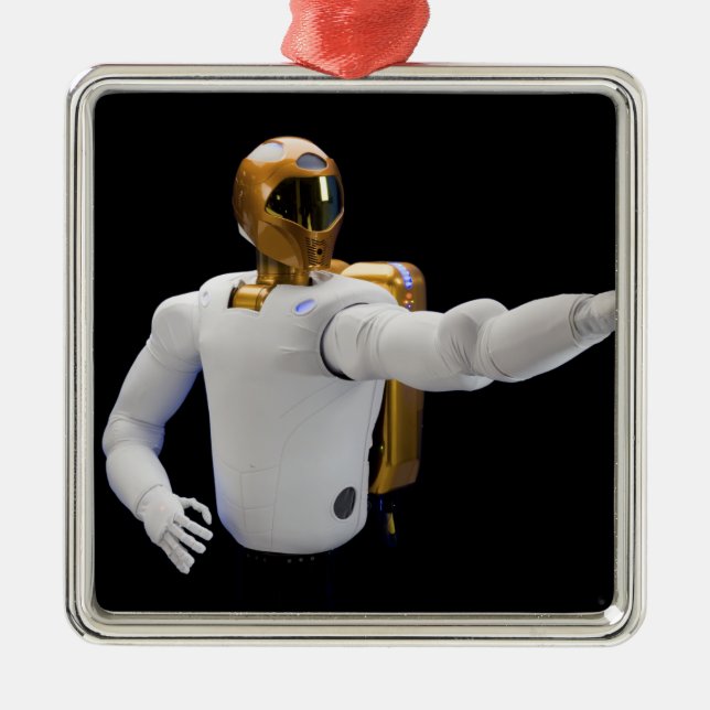 Robonaut 2, a dexterous, humanoid astronaut hel 2 metal ornament (Front)