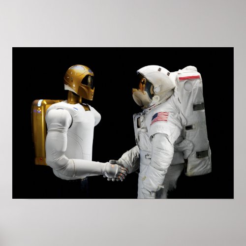 Robonaut 2 a dexterous humanoid astronaut hel 2 poster