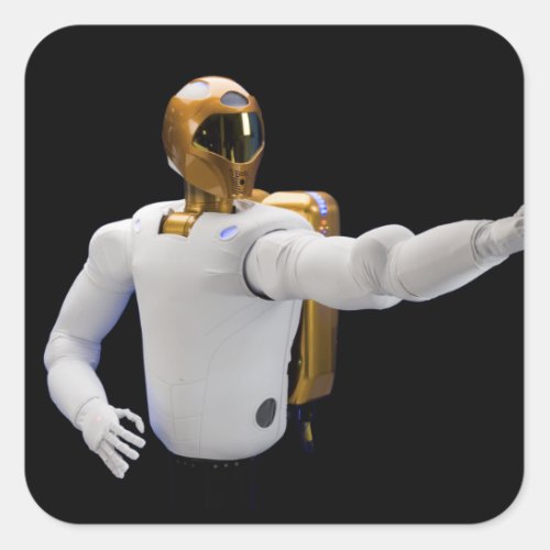 Robonaut 2 a dexterous humanoid astronaut hel 2 square sticker