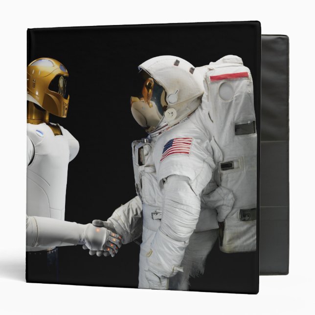 Robonaut 2, a dexterous, humanoid astronaut hel 4 binder (Front/Inside)