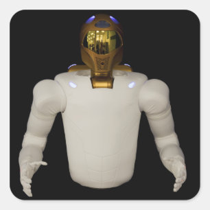 Robonaut 2, a dexterous, humanoid astronaut hel 5 square sticker