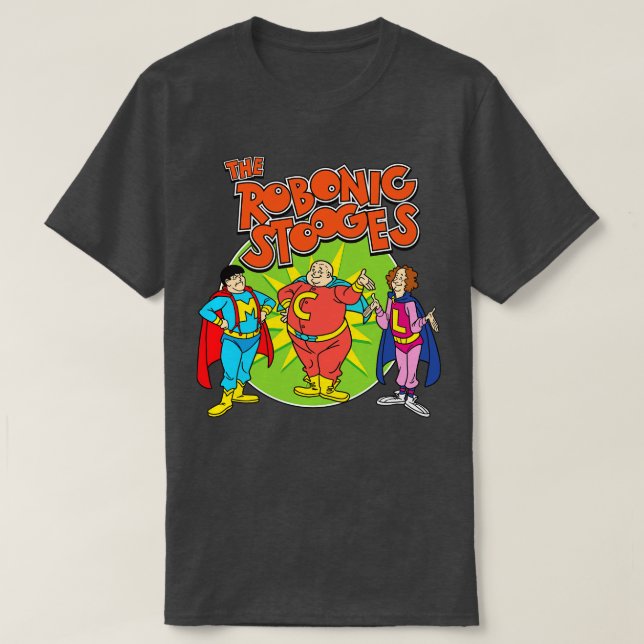 Robonic Stooges T-Shirt (Design Front)