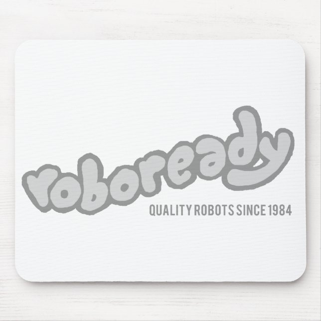 Roboready Mouse Pad (Front)