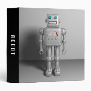 Robot (1.5in) binder