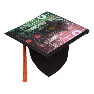 Robot 1 graduation cap