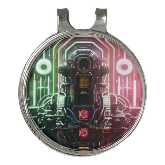 Robot 1 hat clip (Front)