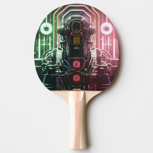 Robot 1 ping pong paddle (Front)