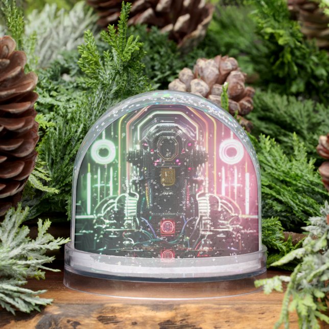 Robot 1 snow globe (Winter)