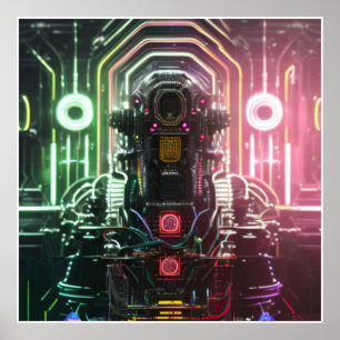 Robot 1 value matte poster