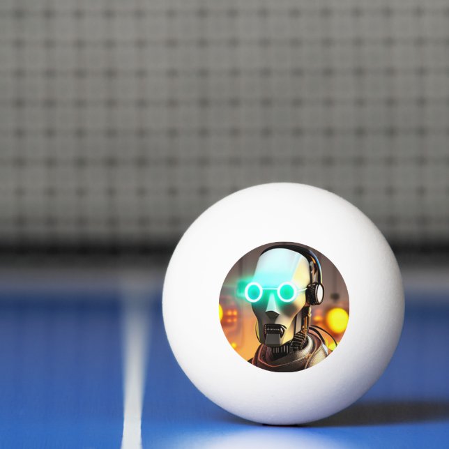 Robot 2 3-star ping pong ball (Net)