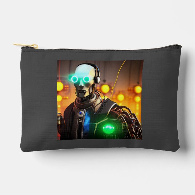 Robot 2 small accessory bag pouch (Front)