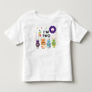 Robot 2nd Birthday tshirts and Gifts