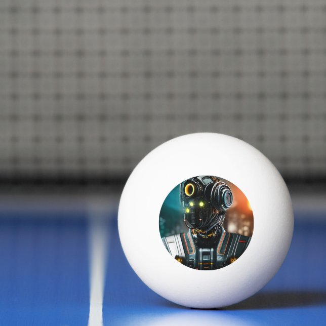 Robot 3 3-star ping pong ball (Net)