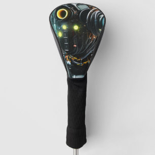 Robot 3 golf club driver head cover