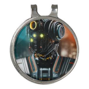 Robot 3 hat clip