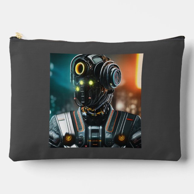 Robot 3 large accessory bag pouch (Front)