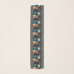 Robot 3 scarf 45"<br><div class="desc">Robot 3 scarves are for science and Sci-Fi fans, robot enthusiasts, and cyberpunk art fans who like to stay warm, fashionable, and tech savvy. Robot 3 is Steamy Raimon original digital art.</div>