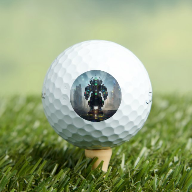 Robot 4 2023 Titleist Pro V1 golf balls 12 pk (Insitu Tee)