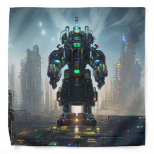 Robot 4 bandana