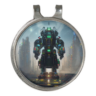 Robot 4 hat clip