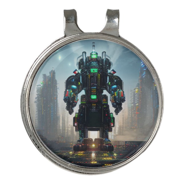 Robot 4 hat clip (Front)