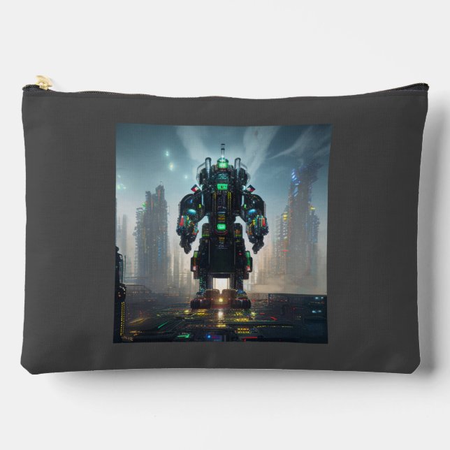 Robot 4 large accessory bag pouch (Front)