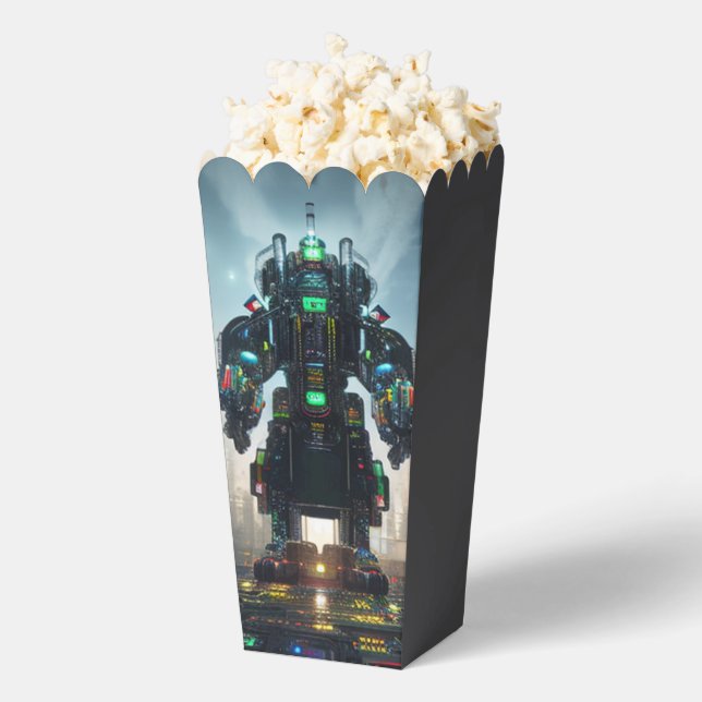 Robot 4 popcorn boxes (Popped)