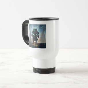 Robot 4 travel commuter mug