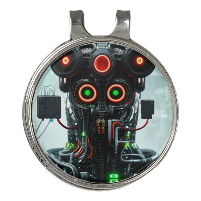 Robot 5 hat clip (Front)