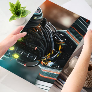 Robot 5 horiz large shipping envelope mailers