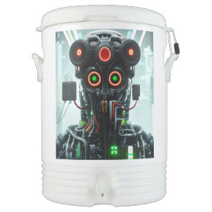Robot 5 Igloo beverage cooler 10 gallon