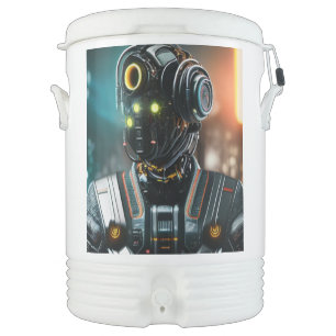 Robot 5 Igloo beverage cooler 10 gallon