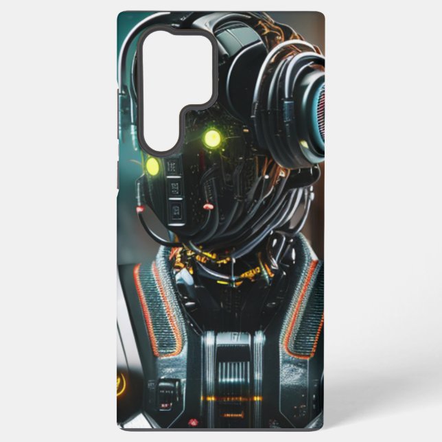 Robot 5 Samsung S22 Ultra phone case (Back)
